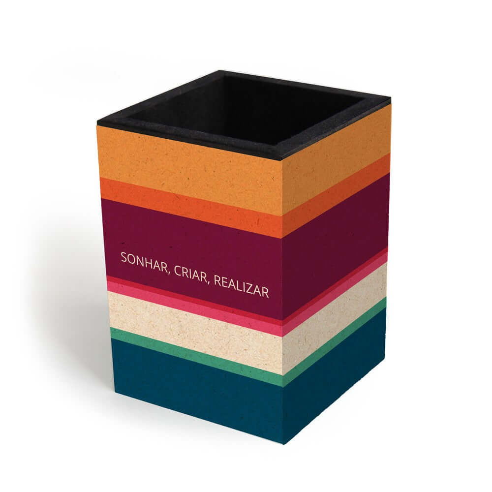 Porta-lápis - Fina Ideia - Reciclar