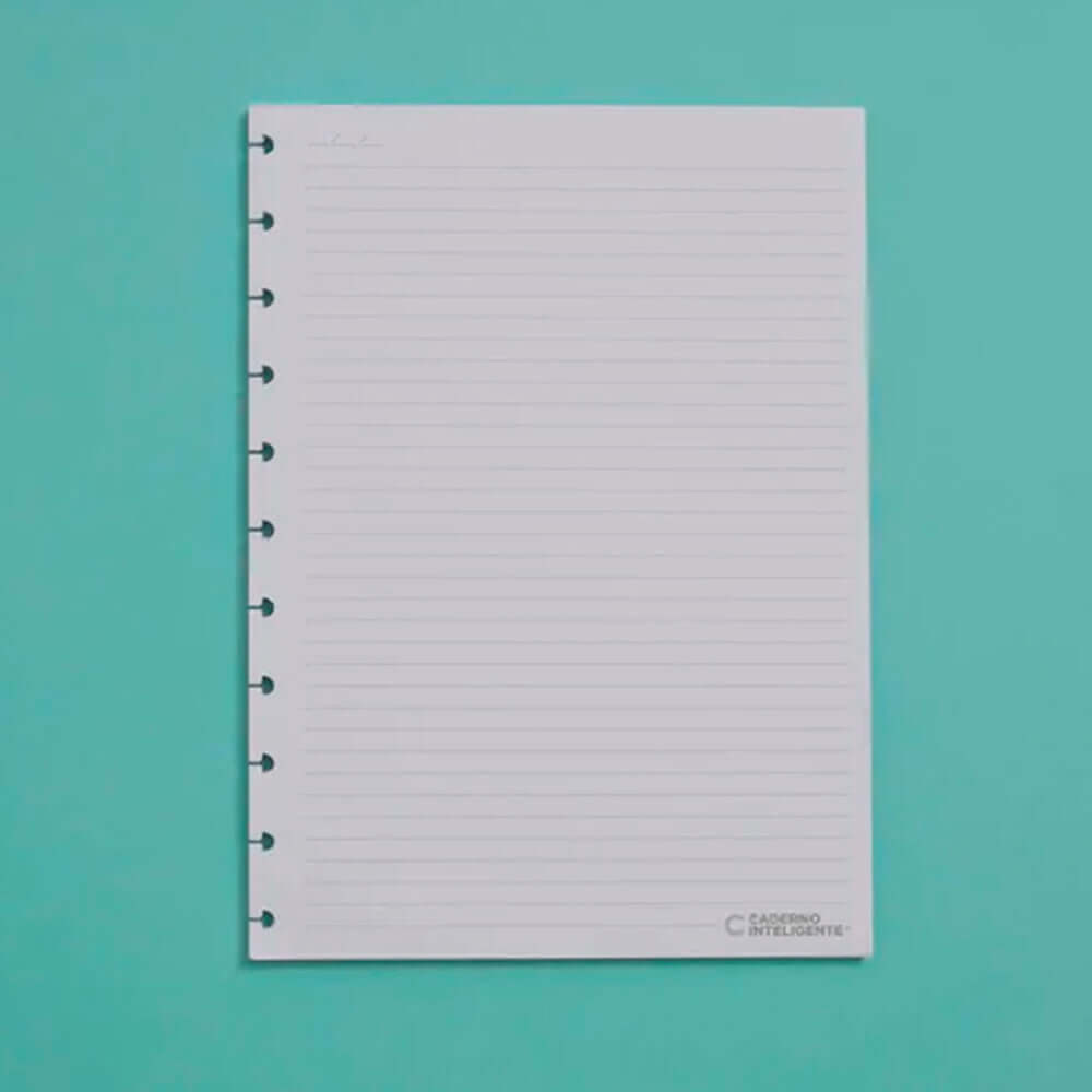 Refil Grande - Caderno Inteligente - Pautado 90g/m² 50 Folhas