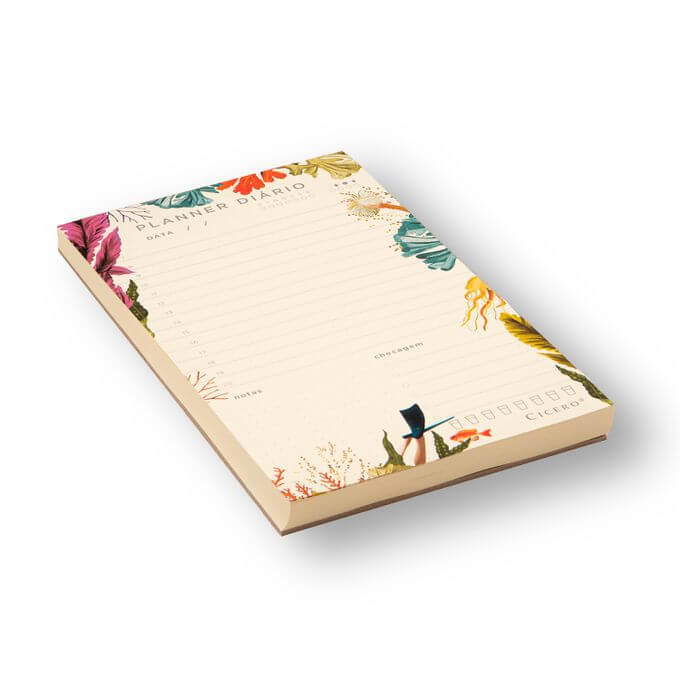 Planner Permanente Bloco - Cícero - Oceano Diário 12x20