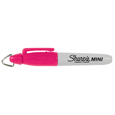 Marcador Permanente - Sharpie - Ponta Fina Mini Sortido