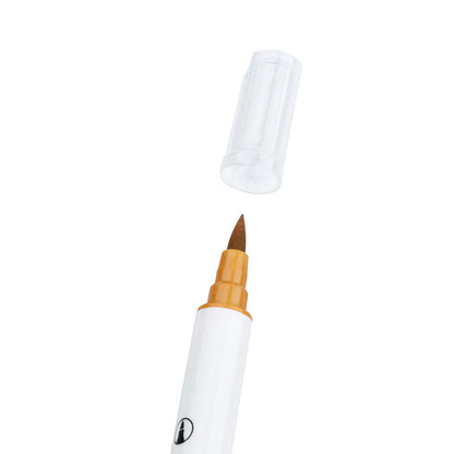 Marcador Artístico - BRW - Dual Brush Pen Metalizada 8 cores