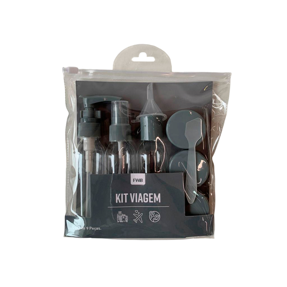 Kit de Viagem - FWB - 9 Peças
