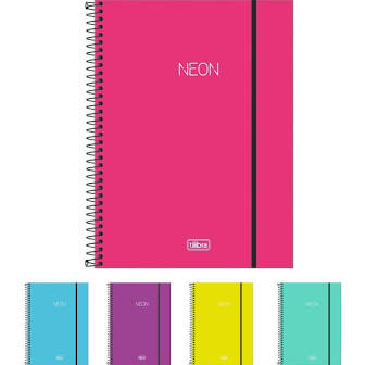 Caderno Universitário 1 matéria - Tilibra - Neon