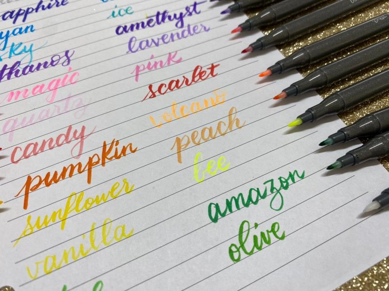 Caneta Brush - Newpen - Ginza Nano Avulsa