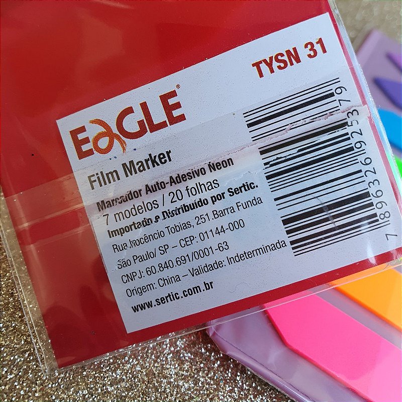 Flags Adesivas Neon - 7 cores