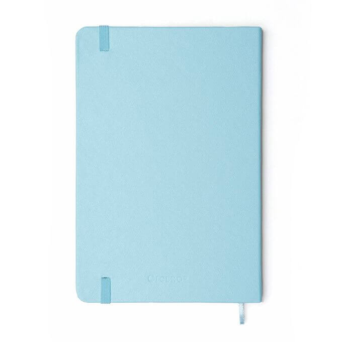 Caderneta Pontada 14x21 - Cícero - Clássica Azul