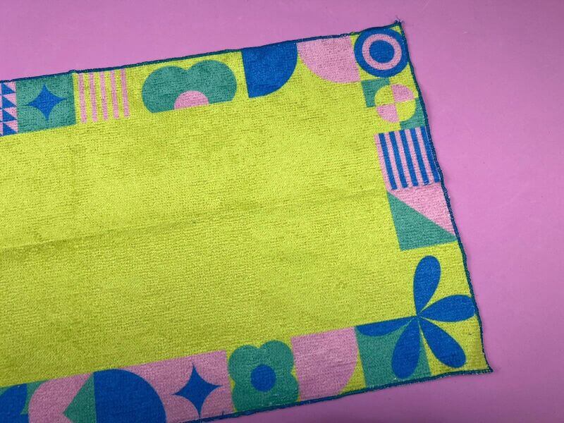 Kit Toalhinhas de Mão - Papelaria Unicórnio - Florir 5 Unidades