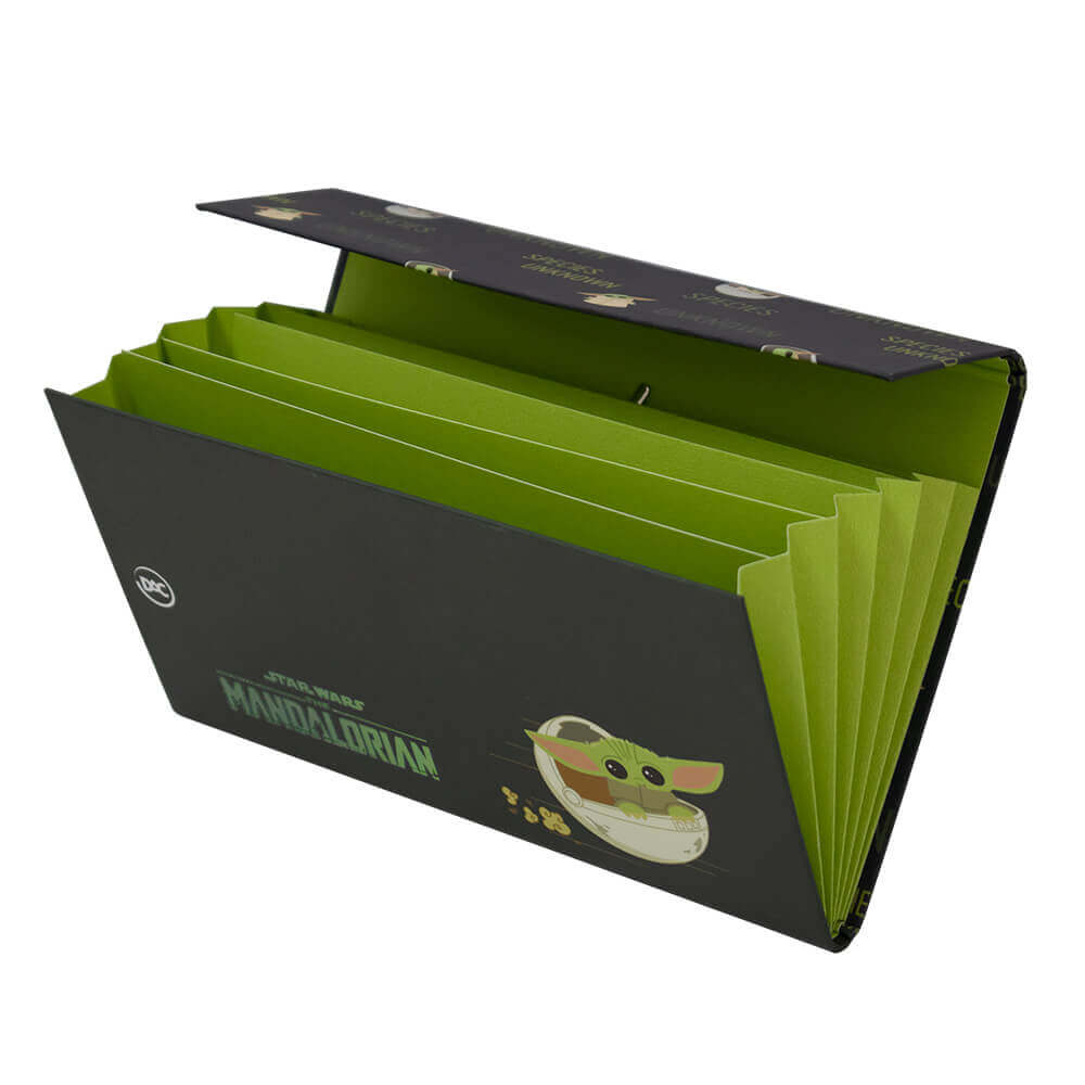 Pasta Sanfonada Carteira - DAC - Baby Yoda