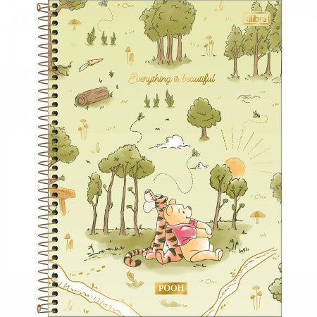 Caderno Universitário - Tilibra Connect - Ursinho Pooh 160 Folhas