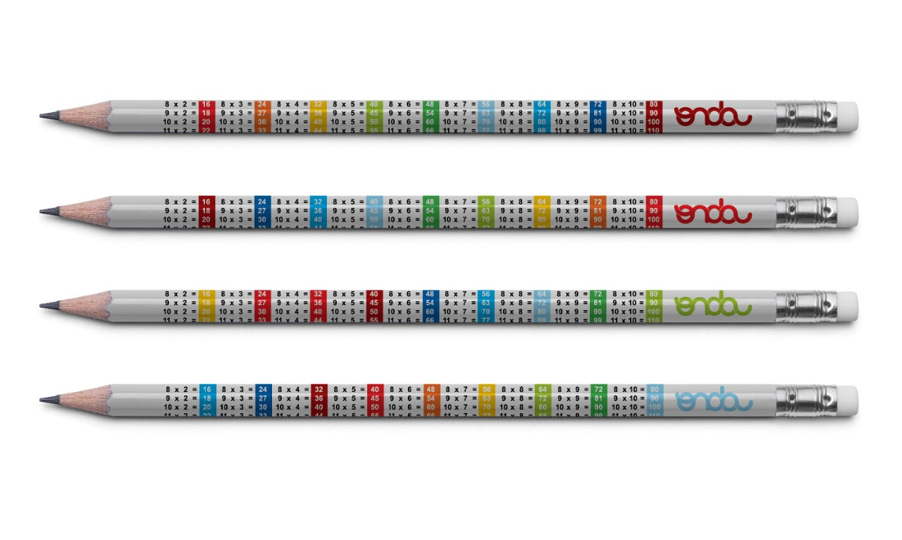Lápis HB - Onda - Tabuada 72 unidades