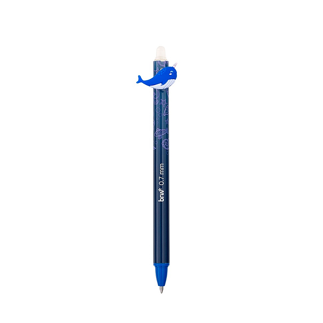Caneta Gel - BRW - Apagável Under the Sea Escrita Azul 0.7mm
