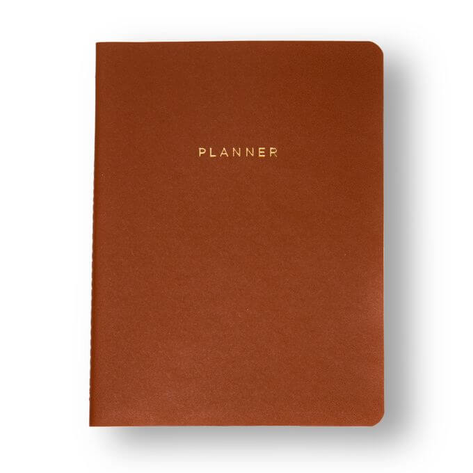 Planner Permanente Revista - Cícero - Planejamento Clássica Mensal19x25 Caramelo