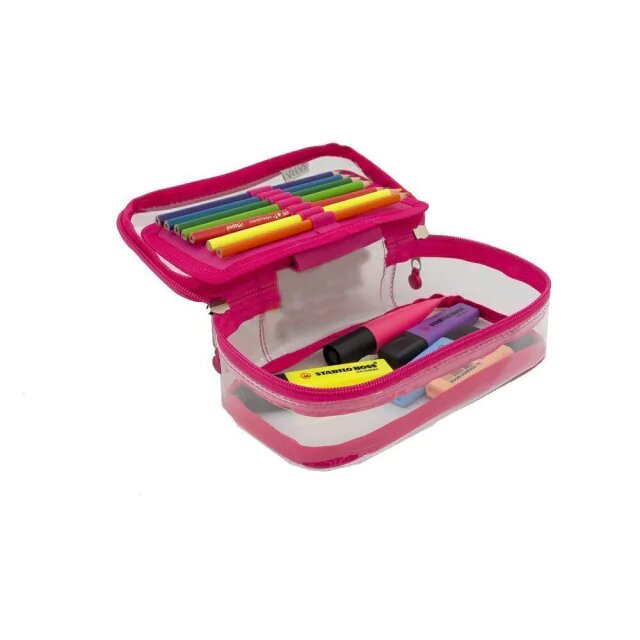 Estojo Box - Sabra - 50 pens - Cristal Rosa Pink