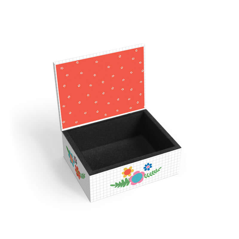 Porta Joias Pequeno Fina Ideia Frases Coloridas