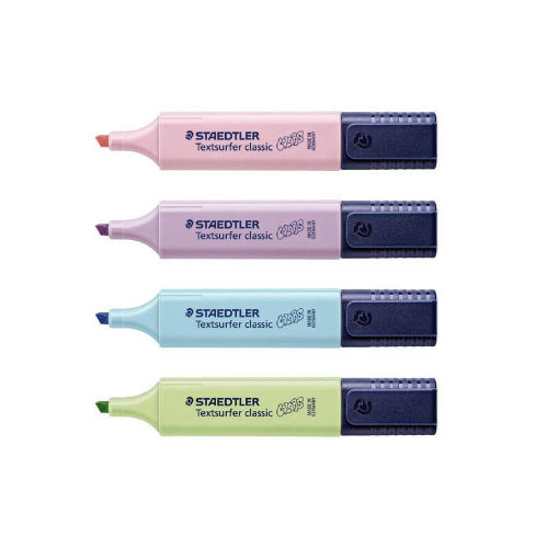 Marca Texto - Staedtler - Textsurfer Classic Pastel 4 Cores