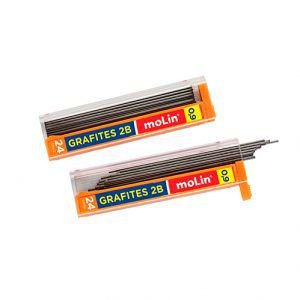 Grafites 0,9mm 2B - Molin