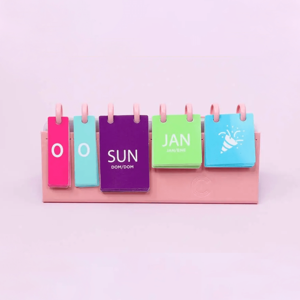 Calendário CI - Caderno Inteligente - Rose