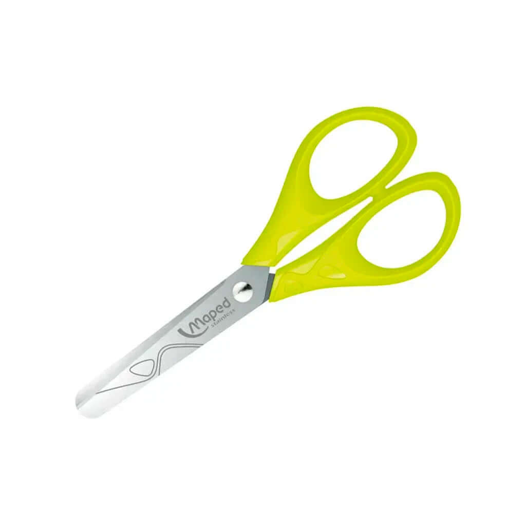 Tesoura Escolar para Canhoto - Maped - Pulse Jacaré 13cm