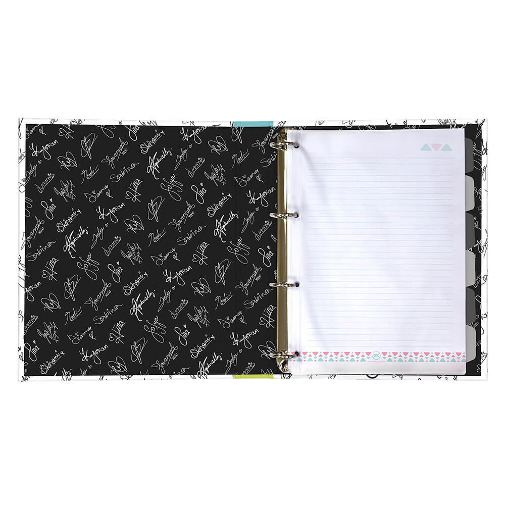 Caderno Argolado Colegial - DAC - Now United Branco