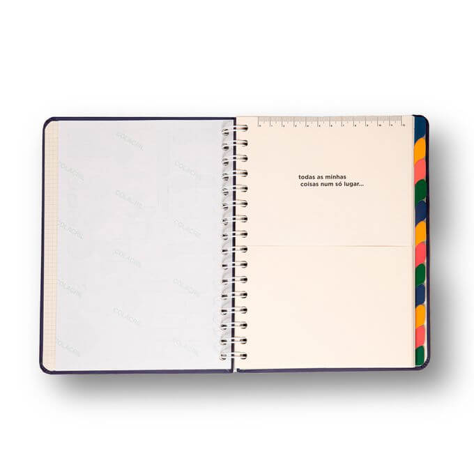 Planner Permanente Wire-o - Cícero - 14,8x21cm Brisa Romance