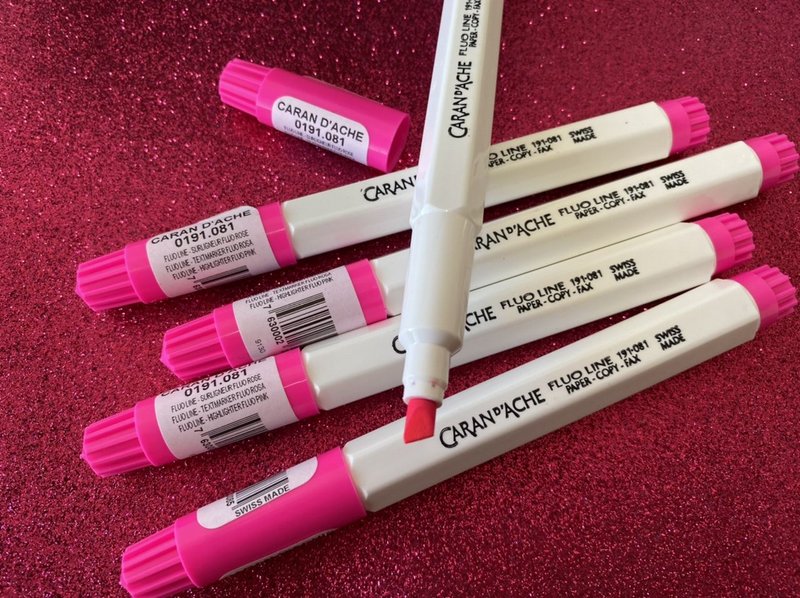 Marca Texto - Caran D'Ache - Fluo