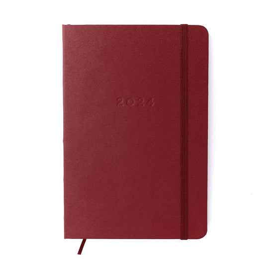 Planner 2024 - Cícero - Clássica Semanal 14x21 Vermelho Quente