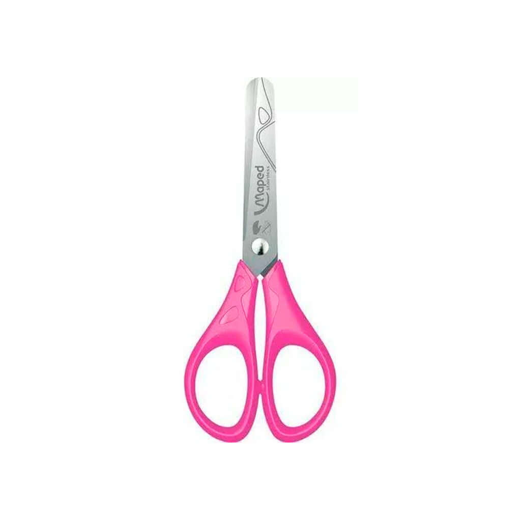 Tesoura Escolar para Canhoto - Maped - Pulse Jacaré 13cm