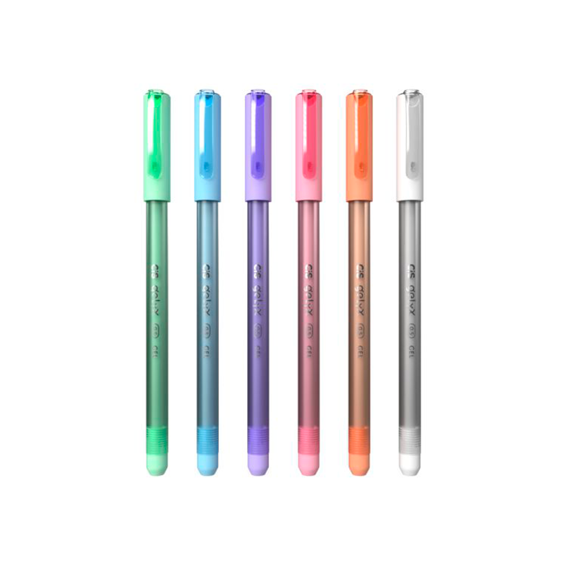 Caneta Gel - CIS - Gelyx Pastel 6 Cores