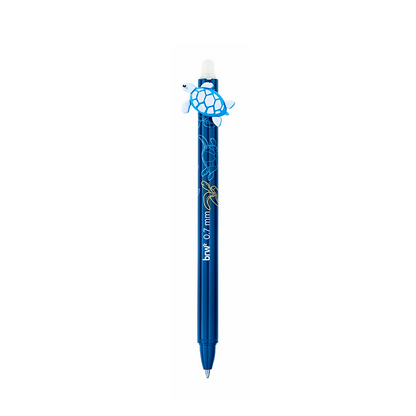 Caneta Gel - BRW - Apagável Under the Sea Escrita Azul 0.7mm