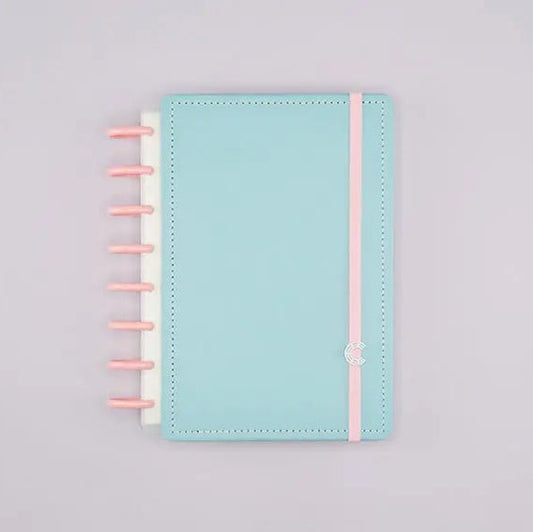 Agenda Inteligente Permanente A5 - Caderno Inteligente - Azul Pastel