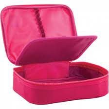 Estojo Box - Tilibra - Académie Cereja (1 UNIDADE - R$ 51,48 cada)