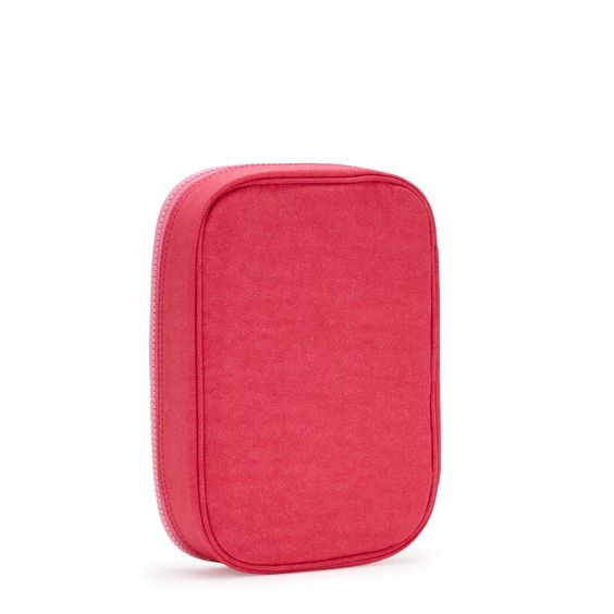 Estojo - Kipling - 100 Pens Rosa Fuchsia Glitter
