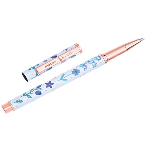Caneta Esferográfica Metálica - Molin - Lilac Fields by Sof 1.0mm