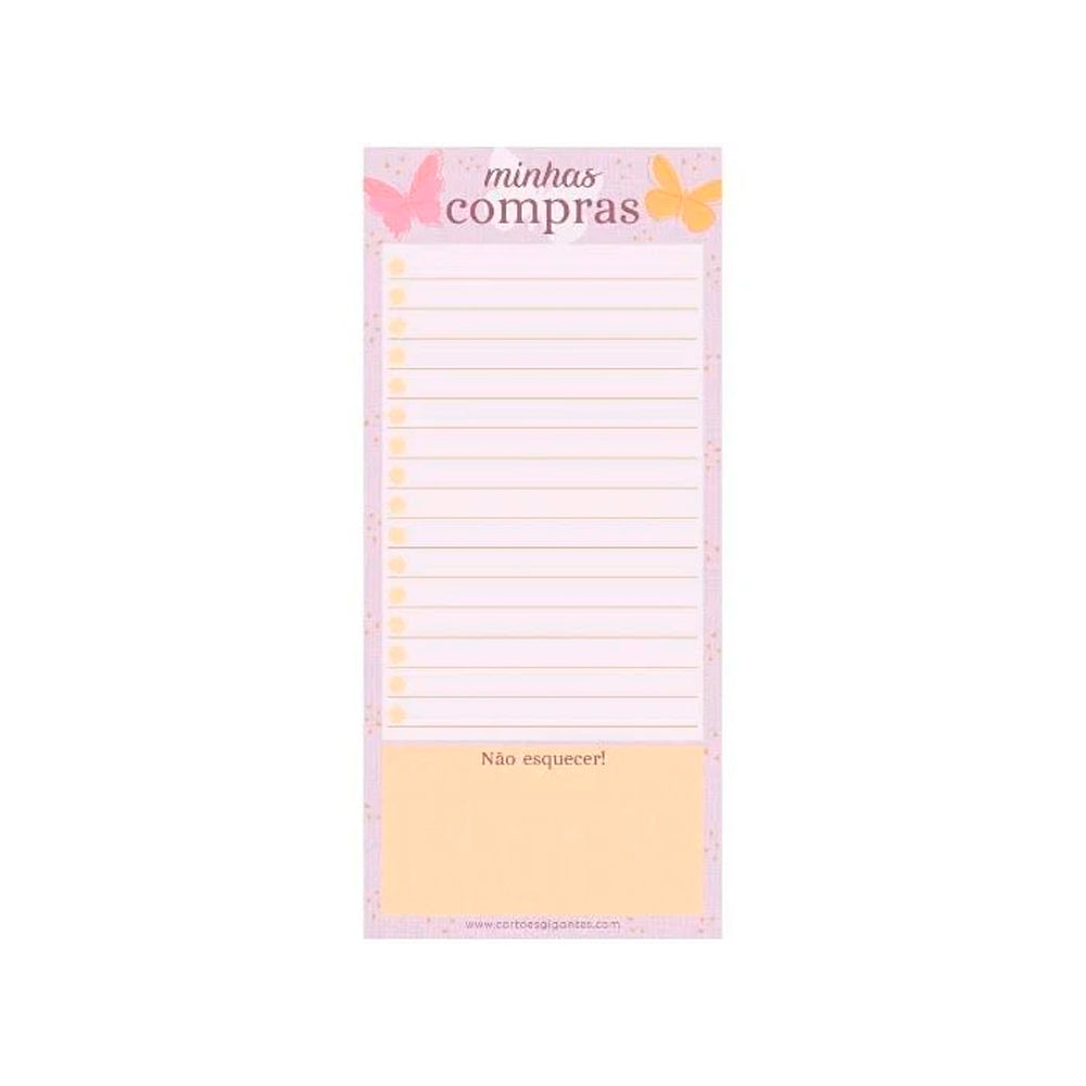 Bloco Magnético Note Pad - Cartões Gigantes - Linha Voar