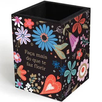 Porta Lápis - Fina Ideia - Fiore