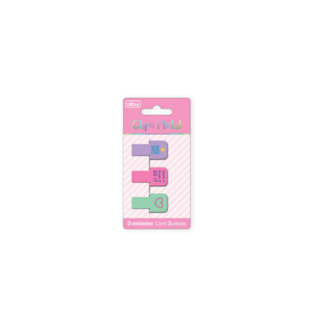 Clips de Metal - Tilibra - 3 Unidades - detalhe