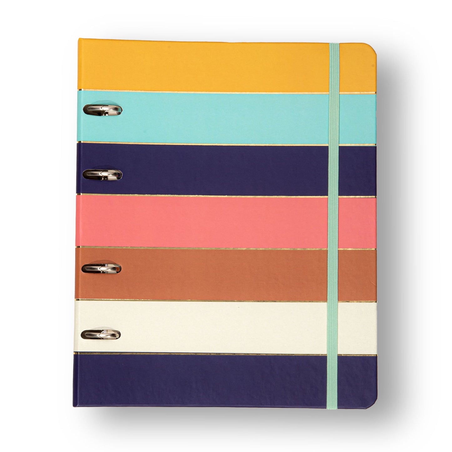 Caderno Criativo Argolado - Cícero - Orla Pautado 17x24 Paraty Listras
