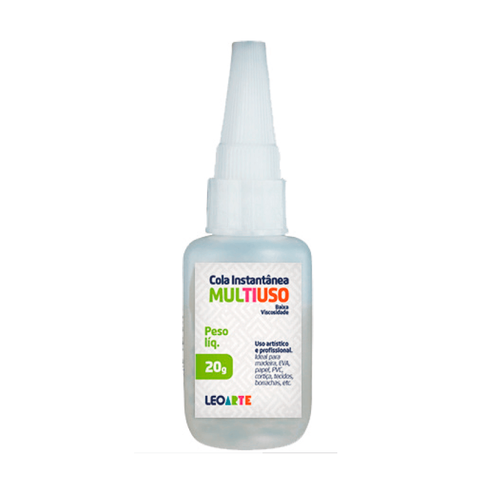 Cola Instantânea - Leo Arte - Multiuso Média Viscosidade 20g