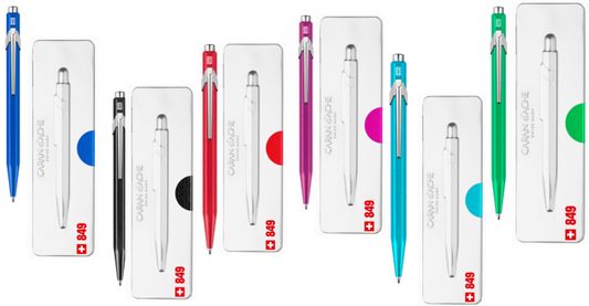 Caneta Esferográfica - Caran d'Ache - 849 Pop Line Metal X