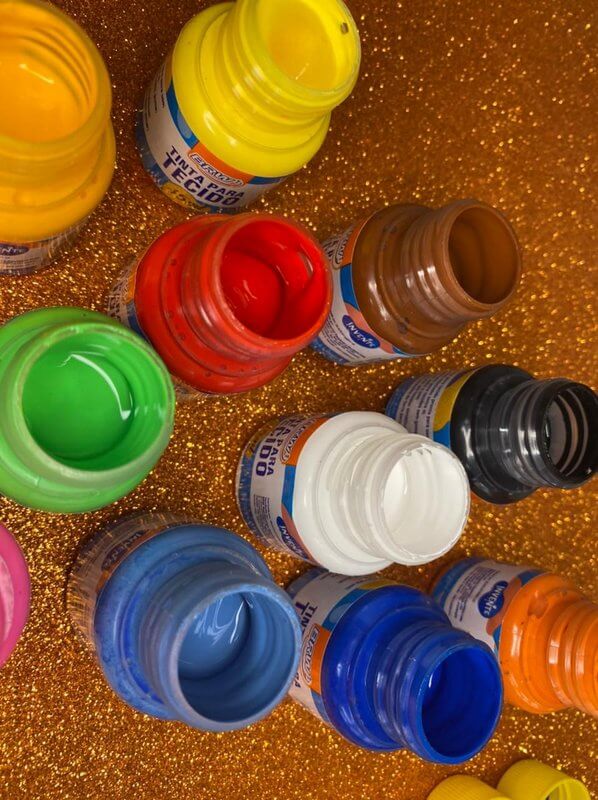 Tinta para Tecido 35ml BRW - ideal para tie dye!