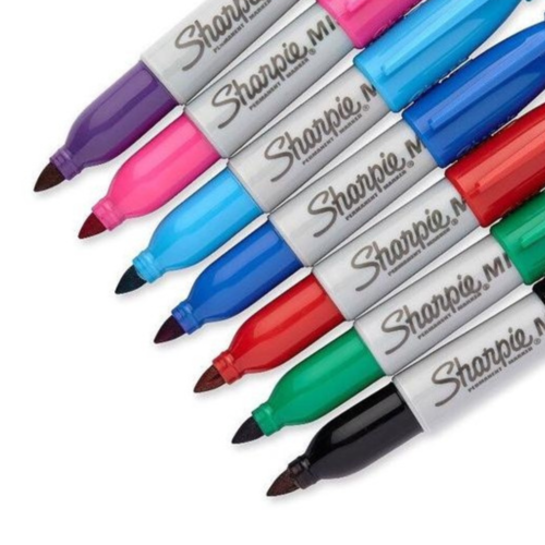 Marcador Permanente - Sharpie - Ponta Fina Mini Sortido