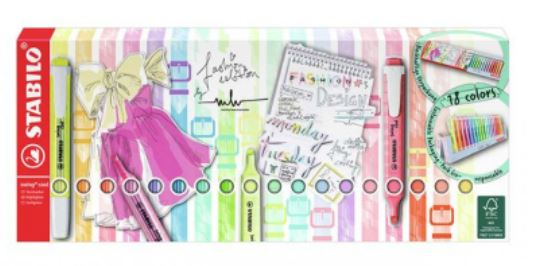 Marca Texto - Stabilo - Swing Cool 18 Cores