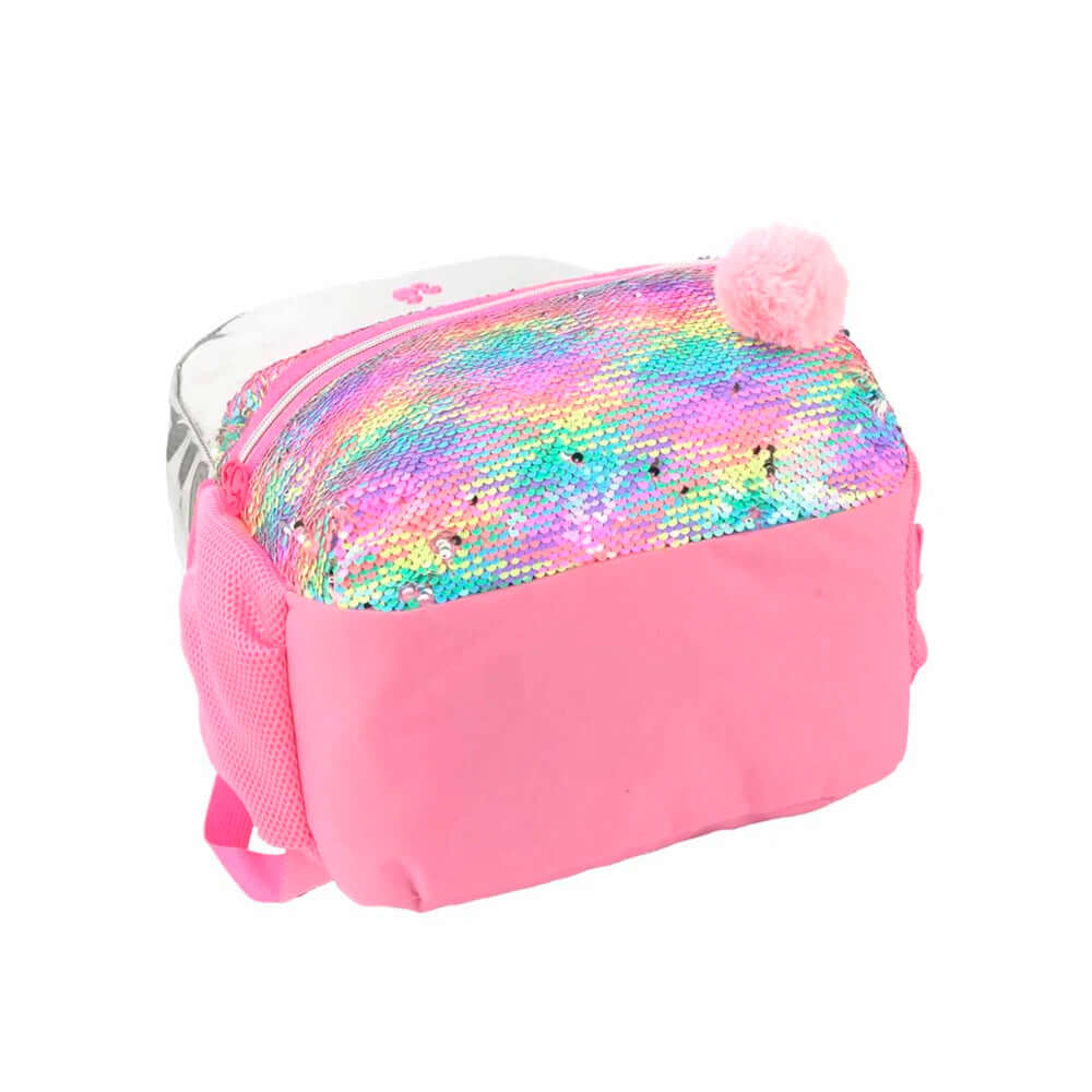 Mochila - Luxcel - Barbie Metálica c/ Paetês
