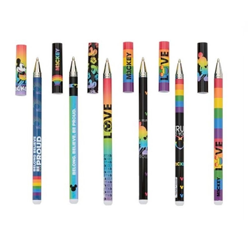 Caneta Esferográfica - Molin - Mickey Rainbow
