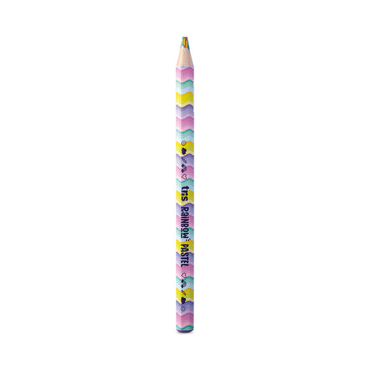 Lapis de Cor Multicolorido- Tris- Rainbow Pastel