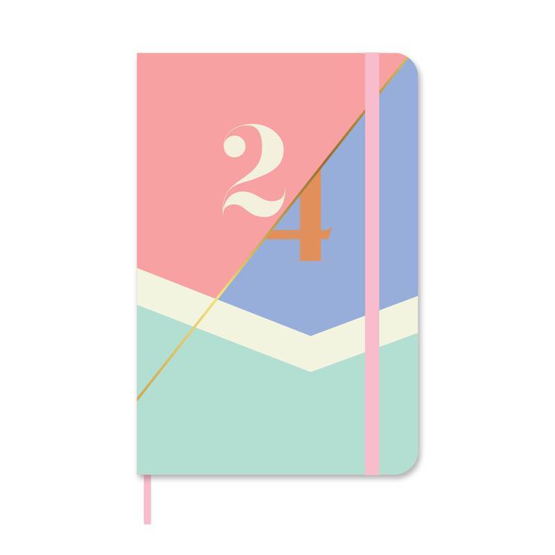 Planner 2024 - Cícero - Pastel Block Sport Semanal 14x21 Vinte E Quatro
