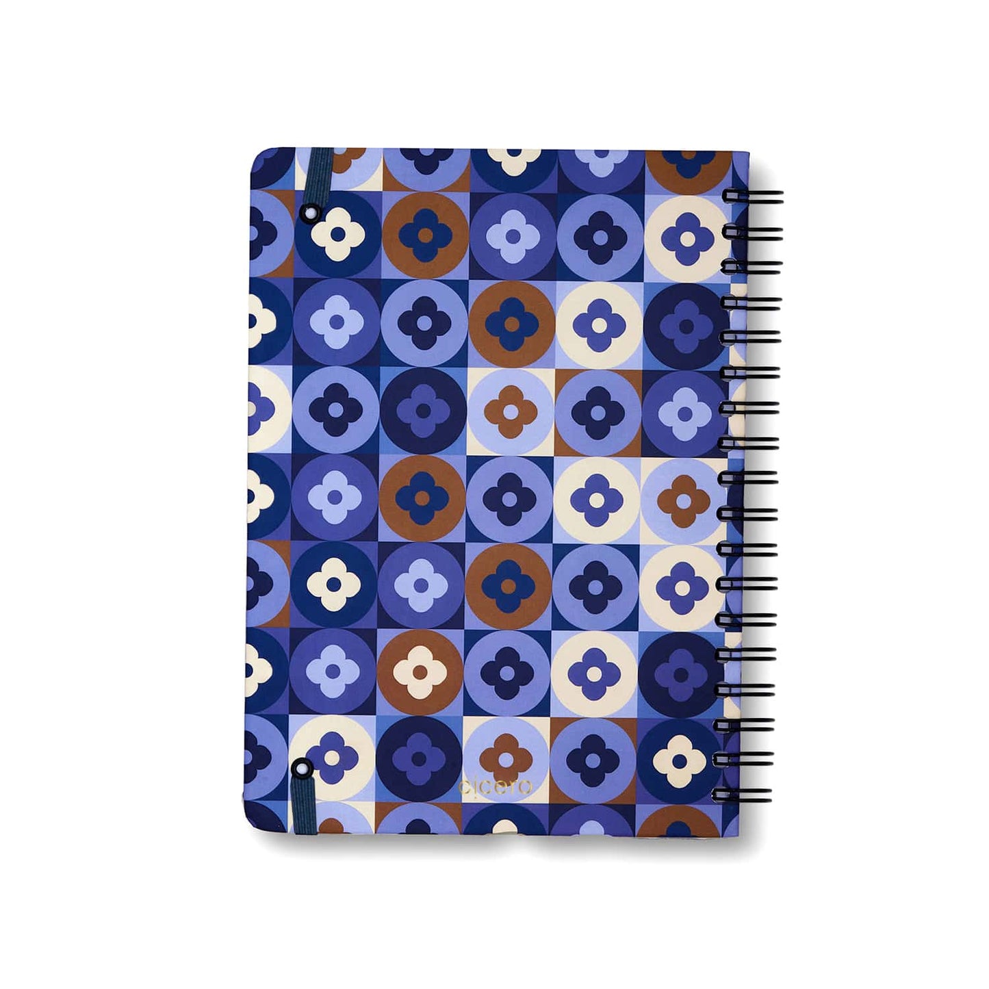 Caderno Wire-o Colegial - Cícero - Floral
