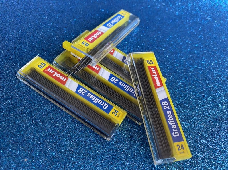 Grafites 0,5mm 2B Molin