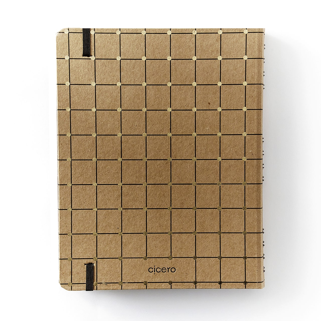 Caderno Organizador - Cícero - Duo Kraft Pautado & Pontado 17x24 Linha e Ponto