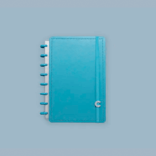 Caderno Médio - Caderno Inteligente - All Blue 80 Fls 90g/m²
